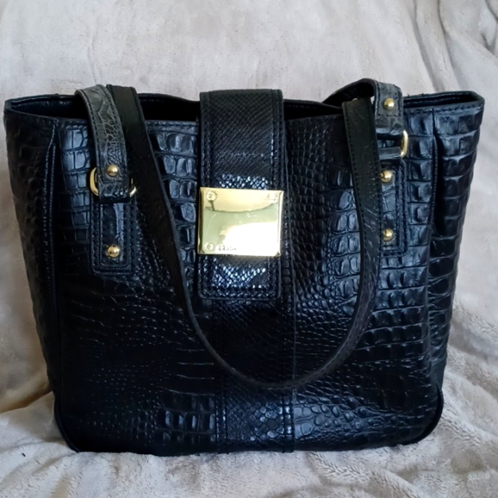 Franco Sarto Leather Bucket Bag Like New Condition